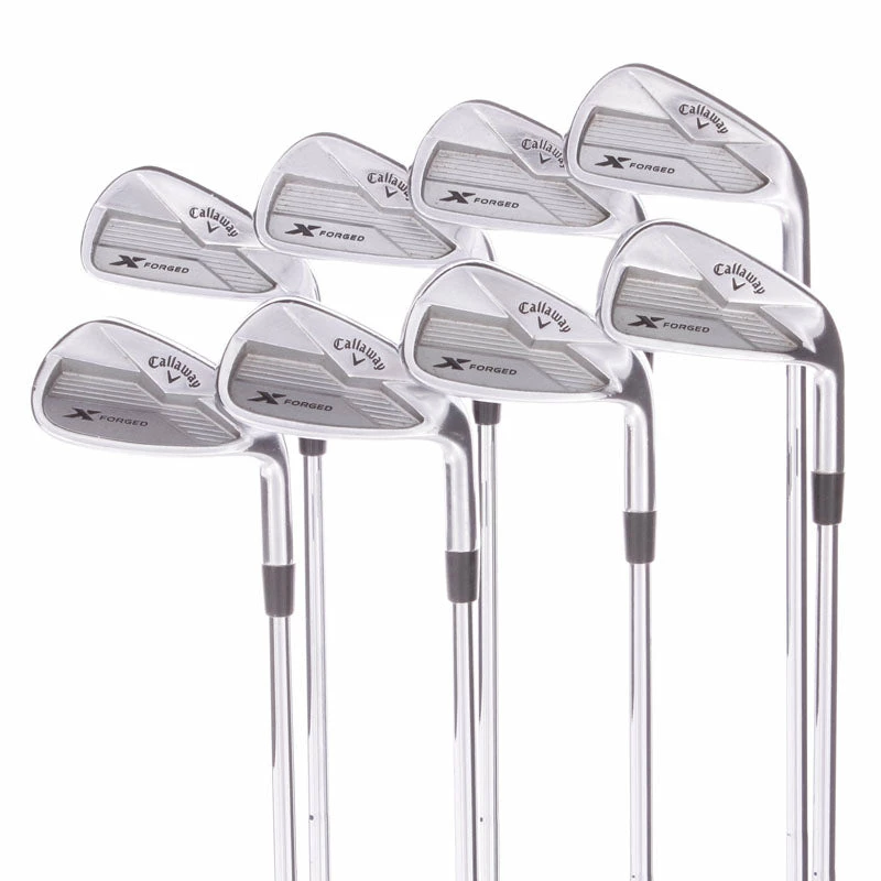 Callaway X Forged 18 Steel Men's Right Iron 3-PW Extra Stiff - Dynamic Gold X100 3 Callaway X Forged 18 Steel Men's Right Iron 3-PW Extra Stiff - Dynamic Gold X100