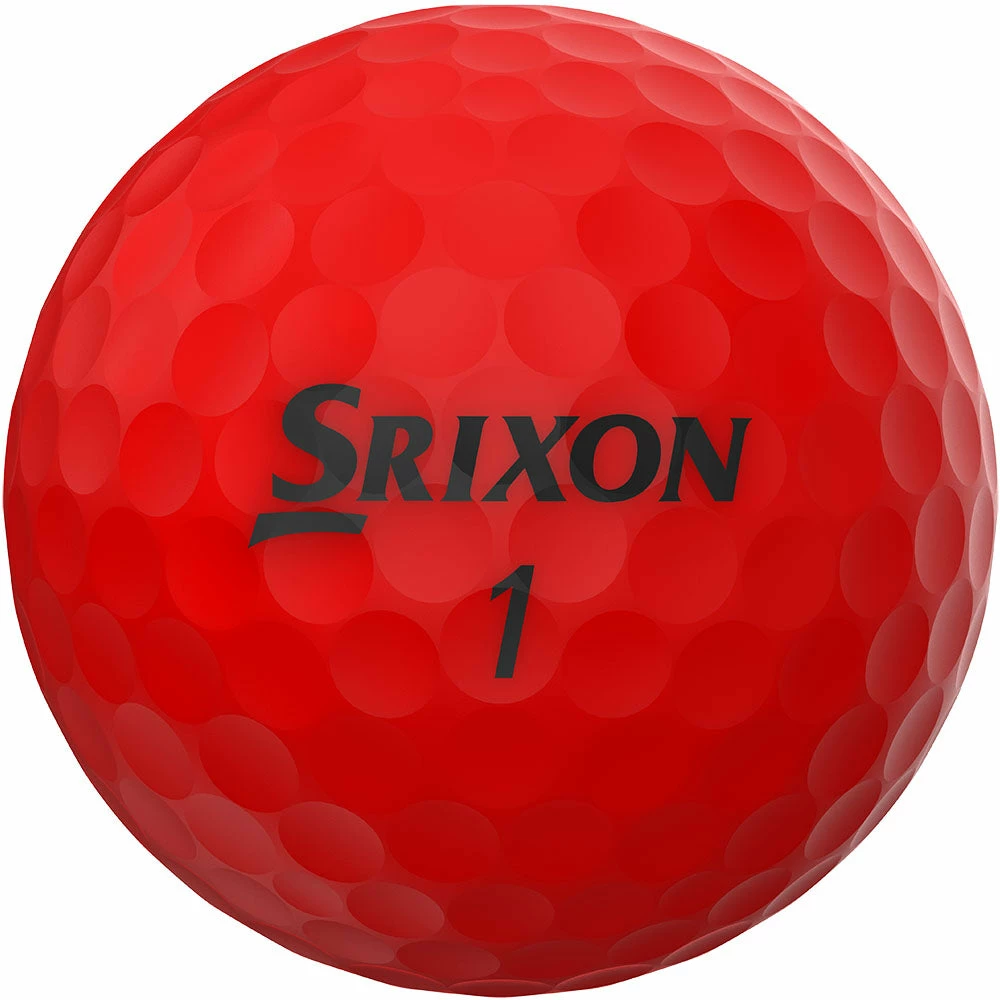 Srixon Soft Feel Golf Balls - Brite Red - 12 Pack 4 Srixon Soft Feel Golf Balls - Brite Red - 12 Pack - Image 2
