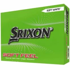Srixon Soft Feel Golf Balls - White - 12 Pack -Golf Clubs Shop srixon soft feel golf balls white 4