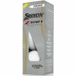 Srixon Z-Star Diamond Golf Balls - Pure White - 12 Pack -Golf Clubs Shop srixon z star diamond golf balls 14
