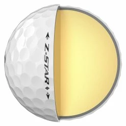 Srixon Z-Star Diamond Golf Balls - Pure White - 12 Pack -Golf Clubs Shop srixon z star diamond golf balls 5