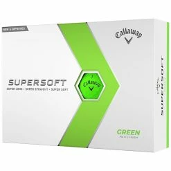 Callaway Supersoft Golf Balls - Green - 12 Pack -Golf Clubs Shop supersoft 23 green 1