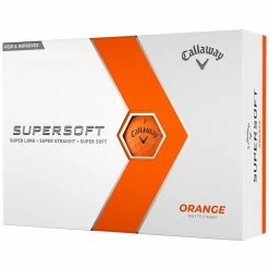 Callaway Supersoft Golf Balls - Orange - 12 Pack -Golf Clubs Shop supersoft 23 orange 1