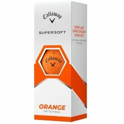 Callaway Supersoft Golf Balls - Orange - 12 Pack -Golf Clubs Shop supersoft 23 orange 2