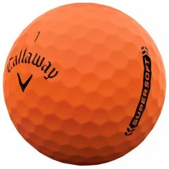Callaway Supersoft Golf Balls - Orange - 12 Pack -Golf Clubs Shop supersoft 23 orange 3