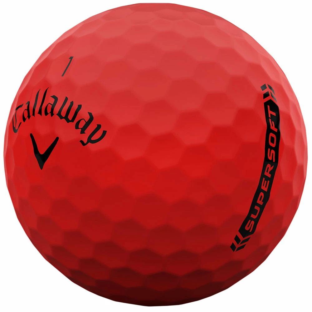 Callaway Supersoft Golf Balls - Red - 12 Pack 5 Callaway Supersoft Golf Balls - Red - 12 Pack - Image 3