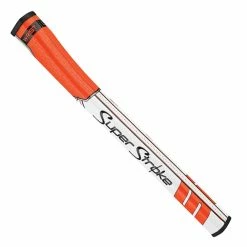 Masters SuperStroke Traxion Wrist Lock Putter Grips - Orange/White