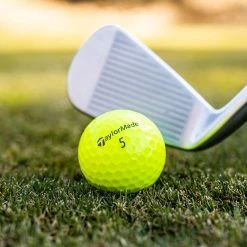 TaylorMade TP5 Golf Balls - Yellow - 12 Pack -Golf Clubs Shop tp5 yellow 4 1