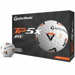 TaylorMade TP5x Pix 2.0 Golf Balls - White - 12 Pack 11 TaylorMade TP5x Pix 2.0 Golf Balls - White - 12 Pack -Golf Clubs Shop tp5x pix 3