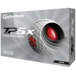 TaylorMade TP5x Golf Balls - White - Double Dozen -Golf Clubs Shop tp5x white 3 2