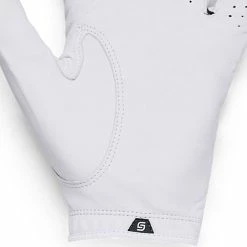 Under Armour Spieth Tour Cabretta Leather Glove - White/Black 11 Under Armour Spieth Tour Cabretta Leather Glove - White/Black -Golf Clubs Shop under armour spieth tour leather glove white black 5