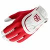 Wilson Staff Fit All Mens Golf Glove - Red/White -Golf Clubs Shop wgja00900 ws fit all glove mlh rd wh back