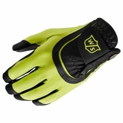 Wilson Staff Fit All Mens Golf Glove - Green/Black