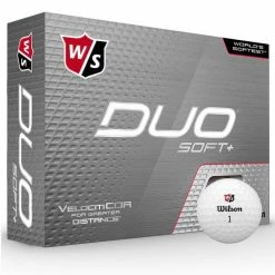 Wilson Staff DUO Soft+ Golf Balls - White - 3 For 2! 15 Wilson Staff DUO Soft+ Golf Balls - White - 3 For 2! -Golf Clubs Shop wilson staff duo soft white golf balls 12 pack 1 1 1