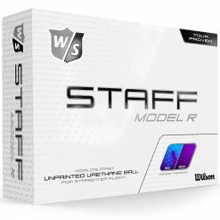 Wilson Staff Model R Golf Balls - White - 12 Pack -Golf Clubs Shop wilson staff model r golf balls white 12 pack 1