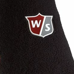 Wilson Staff Winter Microfiber Suede Mens Gloves - Black -Golf Clubs Shop wilson staff winter microfiber suede mens gloves black 4