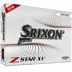 Srixon Z-Star XV 7 Golf Balls - Pure White - 12 Pack -Golf Clubs Shop z star xv 7 4