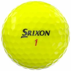 Srixon Z-Star XV 7 Golf Balls - Tour Yellow - 12 Pack -Golf Clubs Shop z star xv 7 yellow 2