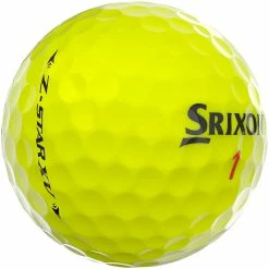 Srixon Z-Star XV 7 Golf Balls - Tour Yellow - 12 Pack -Golf Clubs Shop z star xv 7 yellow 3